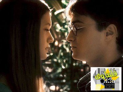daniel radcliffe and bonnie wright is about to kiss